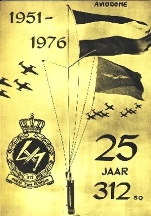 Image not found :312, 25 jaar 312 Squadron, 1951-76, Stoutmoedig en Beleidvol