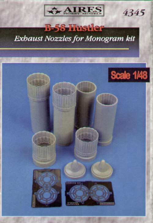 Image not found :Convair B-58 Hustler exhaust nozzles