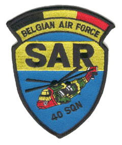Image not found :Belgian Air Force, SAR, 40 sqn (Sea King)