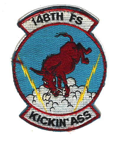 Image not found :148th FS, Kickin' Ass (velcro)