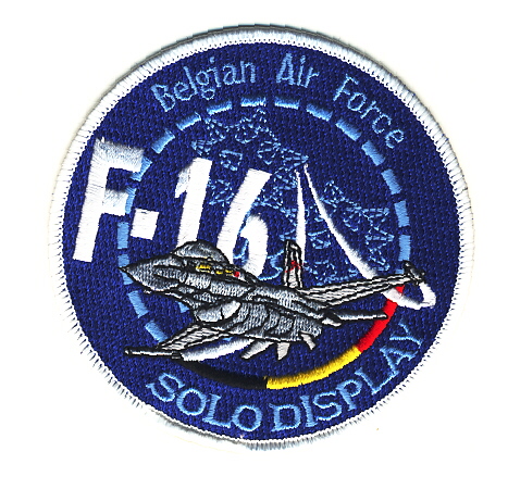 Image not found :Belgian Air Force Solo Display, F-16