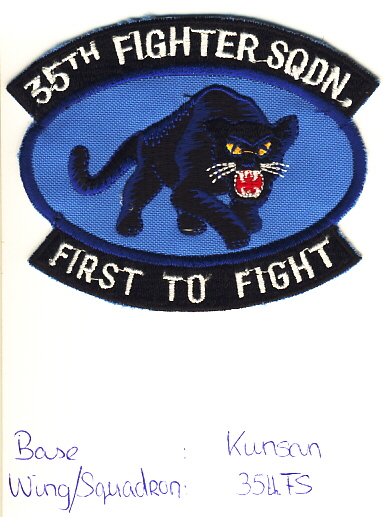 Image not found :35th Fighter SQDN First To Fight