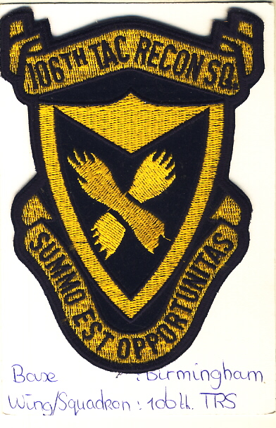 Image not found :106th Tac Recon SQ.Summo Est Opportunitas