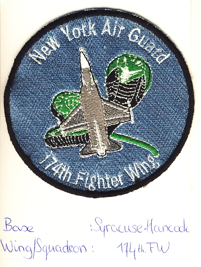 Image not found :New York Air Guard, 174th Fighter Wing