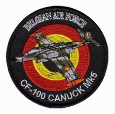 Image not found :Belgian Air Force, CF-100 Canuck Mk.5