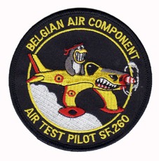 Image not found :Belgian Air Component, Air Test Pilot SF.260