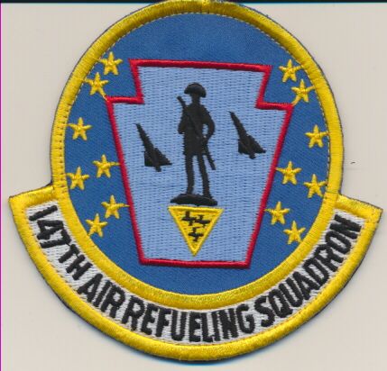 Image not found :147th Air Refuelling Squadron (velcro)
