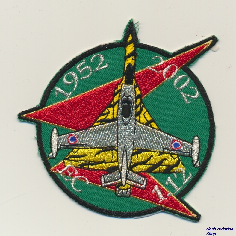 Image not found :EC 1/12 1952 - 2002 (Ouragan - Mirage 2000, Tiger sqn)