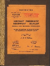 Image not found :Aircraft Pneumatic Equip. Dunlop, Vol.1 Bk 1