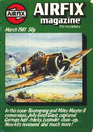 Image not found :Editor's Notebook; Build a Miles Master II (2 side view drwgs); The Jolly Green Giant - story of the CH-53; German Half-tracks, British Colours - capt