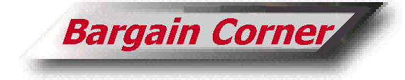 Bargain & discount corner