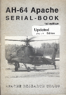 Image not found :AH-64 Apache Serial-Book, 1st edition, updated edition