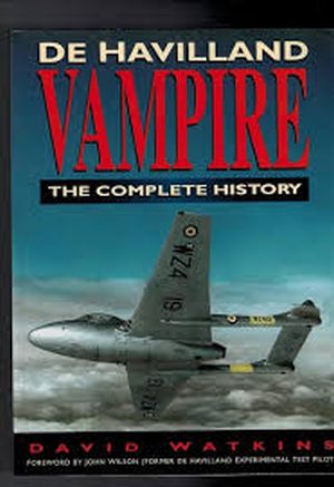 Image not found :De Havilland Vampire, the Complete History (Sutton)