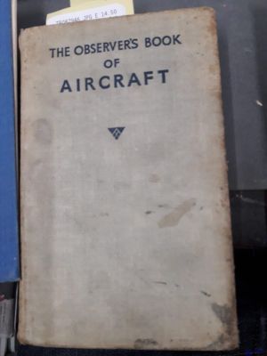 Image not found :Observer's Book of Aircraft 1954 (2/2, 2nd reprint, no dustjacket)