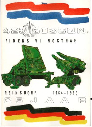 Image not found :423 - 503 Sqn. Fidens vi Nostrae, Reinsdorf 1964-1989, 25 j.