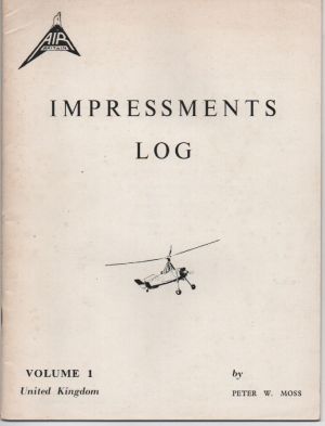 Image not found :Impressments Log, Volume 1, United Kingdom, Aeronca C-3 to DH60