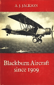 Image not found :Blackburn Aircraft since 1909 (1968, 1st ed)