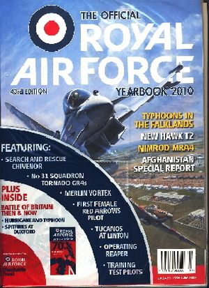 Image not found :Royal Air Force Yearbook 2010 (43rd edition)