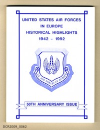Image not found :United States Air Forces In Europe Historical Highlights 1942-1992