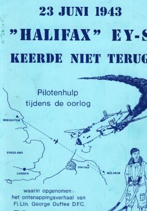 Image not found :23 Juni 1943 'Halifax' EY-S Keerde niet Terug