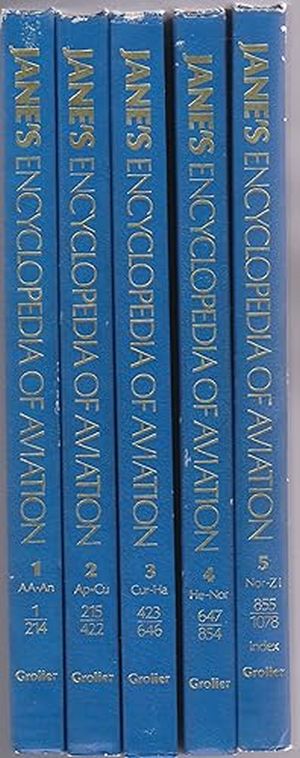 Image not found :Jane's Encyclopedia of Aviation (Janes, Box with five books)