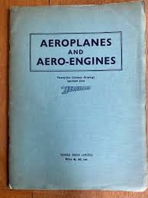 Image not found :Aeroplanes and Aero-Engines, Twenty-five Cutaway Drawings reprint