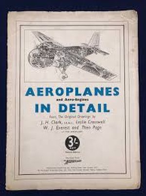 Image not found :Aeroplanes and Aero-Engines, Twenty-five Cutaway Drawings reprint