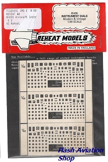 Image not found :Aircraft Instruments decalsheet Modern & Vintage