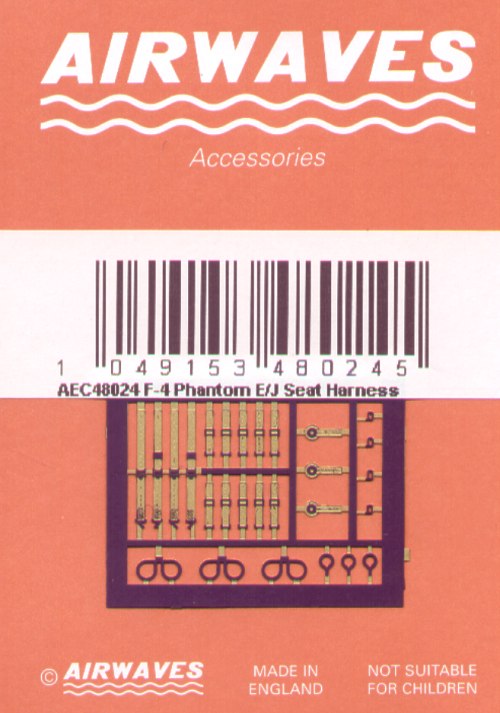 Image not found :F-4E/J Phantom Seat Harness / straps