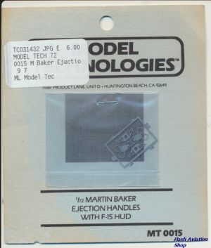 Image not found :M Baker Ejection Handles & F-15 HUD