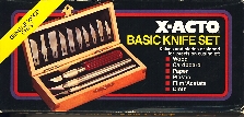 Image not found :Basic Knife Set, 3 houders & 13 bladen