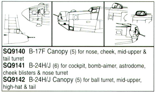 Image not found :B-17F (Nose, cheek gun, turrets)