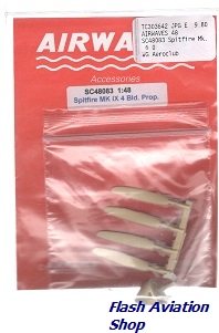 Image not found :Spitfire Mk.IX 4 blade Prop