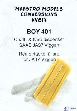Image not found :Chaff and flare dispenser for SAAB JA37 Viggen.