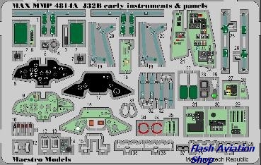 Image not found :SAAB J32B Lansen Instrument & Panels (Early)