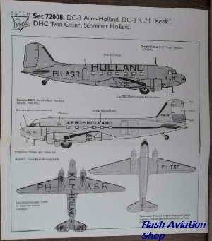 Image not found :DC-3 KLM 'Roek' PH-ASR 1939-1940, DC-3 Aero-Holland