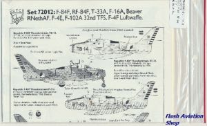 Image not found :F-84F, RF-84F KLu, Beaver KLu, F-16 313 'Tiger' sqn, T-33A, F-4F Phantom Luftwaffe Twenthe, F-102 Delta Dagger 32ste