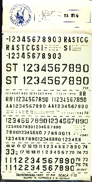 Image not found :A.M.I. squadron Numbers and serials; T-33A, T-6 Harvard, F-84F and RF-84F