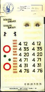 Image not found :Aerobatic Teams; 'Lanceri Neri', 'Cavalinno Rampante' F-86