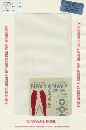 Image not found :F-4S Phantom VF-161 USS Midway, 'Rock Rivers'