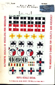 Image not found :World War II Foreign Axis Markings