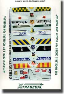 Image not found :KC-135A Fin Bands and Badges for 9 Bomb Wings. Nos 2, 5, 7, 28, 42, 92, 93, 96, 379. With 1 SAC band