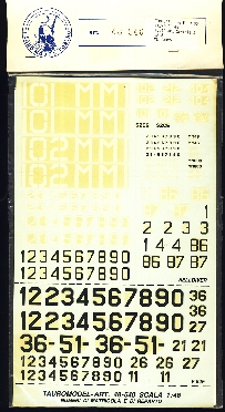 Image not found :AMI Serials & Codes; F-84F 51st AB, 36th St., Helldiver Marina Militare, 86th & 87th gruppo