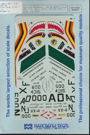 Image not found :TA-4F and TA-4J Skyhawk US-Navy: VA-45, VX-4,