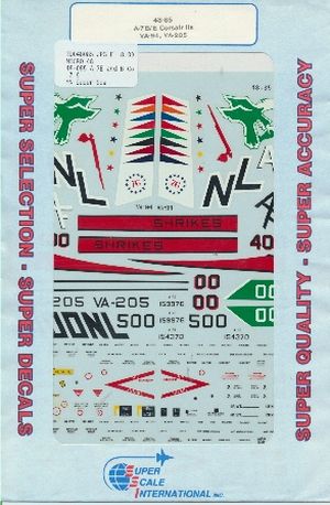 Image not found :A-7E and B Corsair IIs: VA-94, VA-205