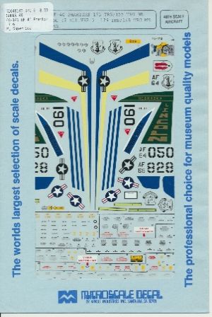 Image not found :RF-4C Phantom II USAF: 173 TRS/155 TRG Nebreska, 179 TRS/148 TRG