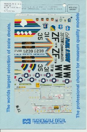 Image not found :F-4D/G (Wild Weasel) Phantom II: Wing Commander 31 TFW & 35 TFW