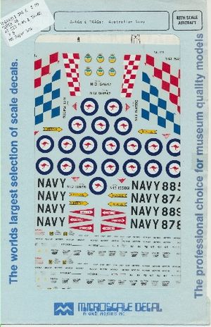 Image not found :A-4G & TA-4G Skyhawk Australian Navy