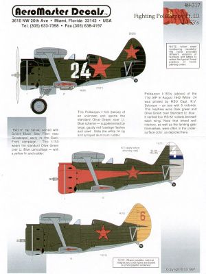 Image not found :Fighting Polikarpovs I; Black Sea Fleet, unknown, 71 IAP