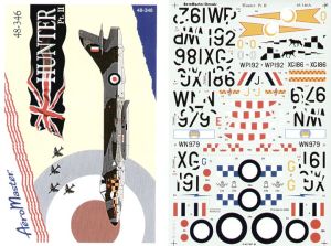 Image not found :Hawker Hunter Part 2 (4) 34 sqn, 56 sqn, 92 sqn & 19 sqn.